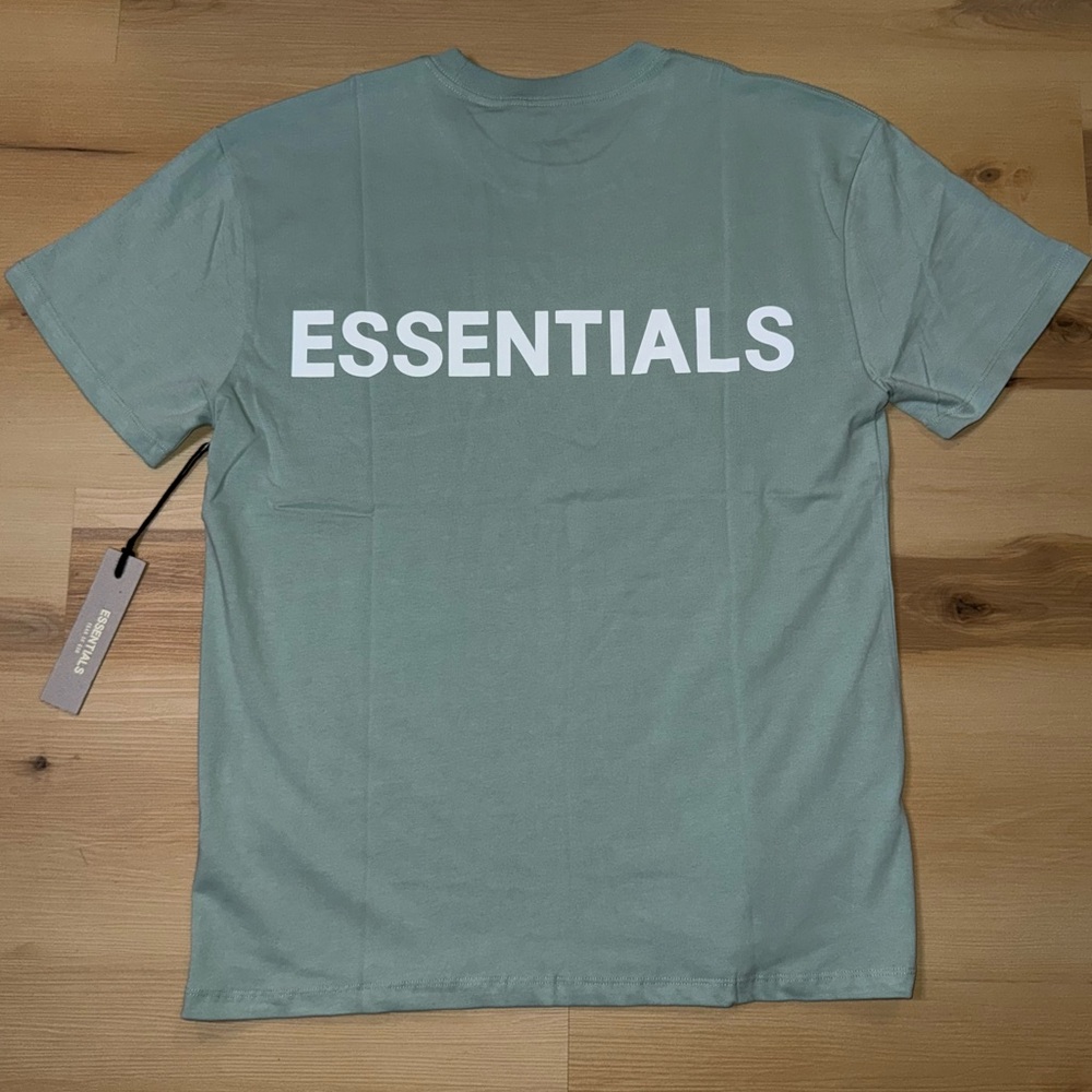 Essentials Men's Mint Green Short Sleeve Tee